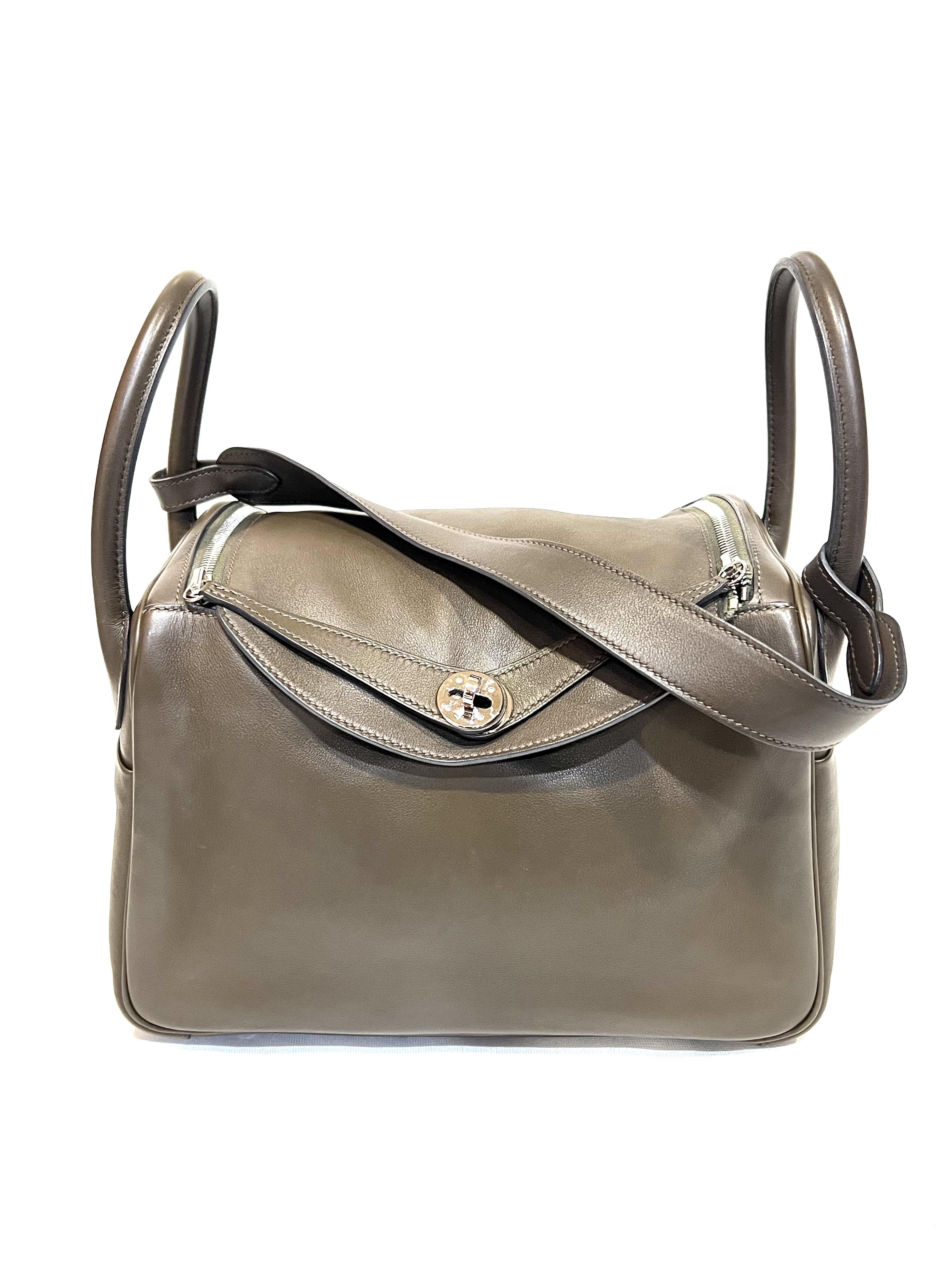 Pre-Owned Hermès Lindy 30 Stamp 框R / Product Code: 26041121