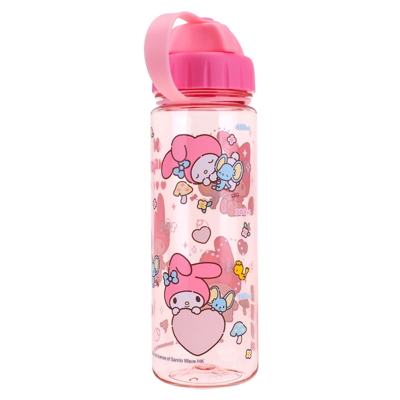 My Melody 450ml BPA Free Water Bottle w/ 2 Openings Lid 膠水樽 (2開口設計)
