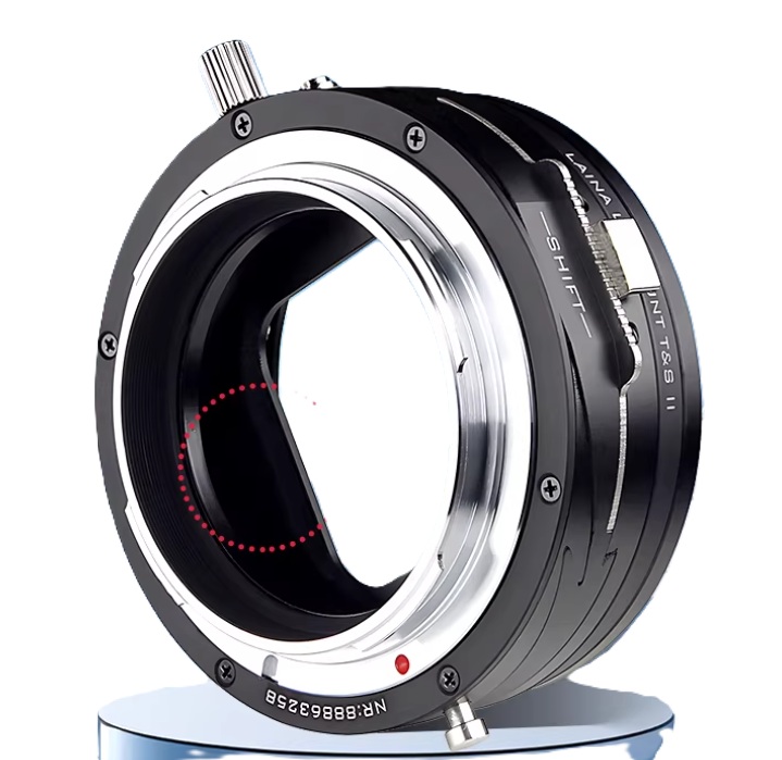 LAINA Lens Mount Double Adapter, Nikon F-Mount G-Type Lens And Canon EOS (EF / EF-S) D/SLR Lens To Leica L-Mount Alliance (TL/SL) Mirrorless Cameras Tilt & Shift II 移軸、平移金屬接環