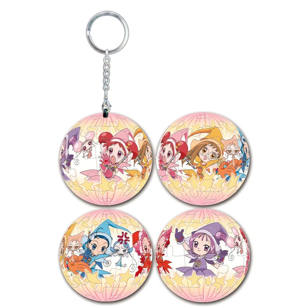 📦訂購 台灣代購 小魔女Doremi 24片球形鎖匙扣拼圖