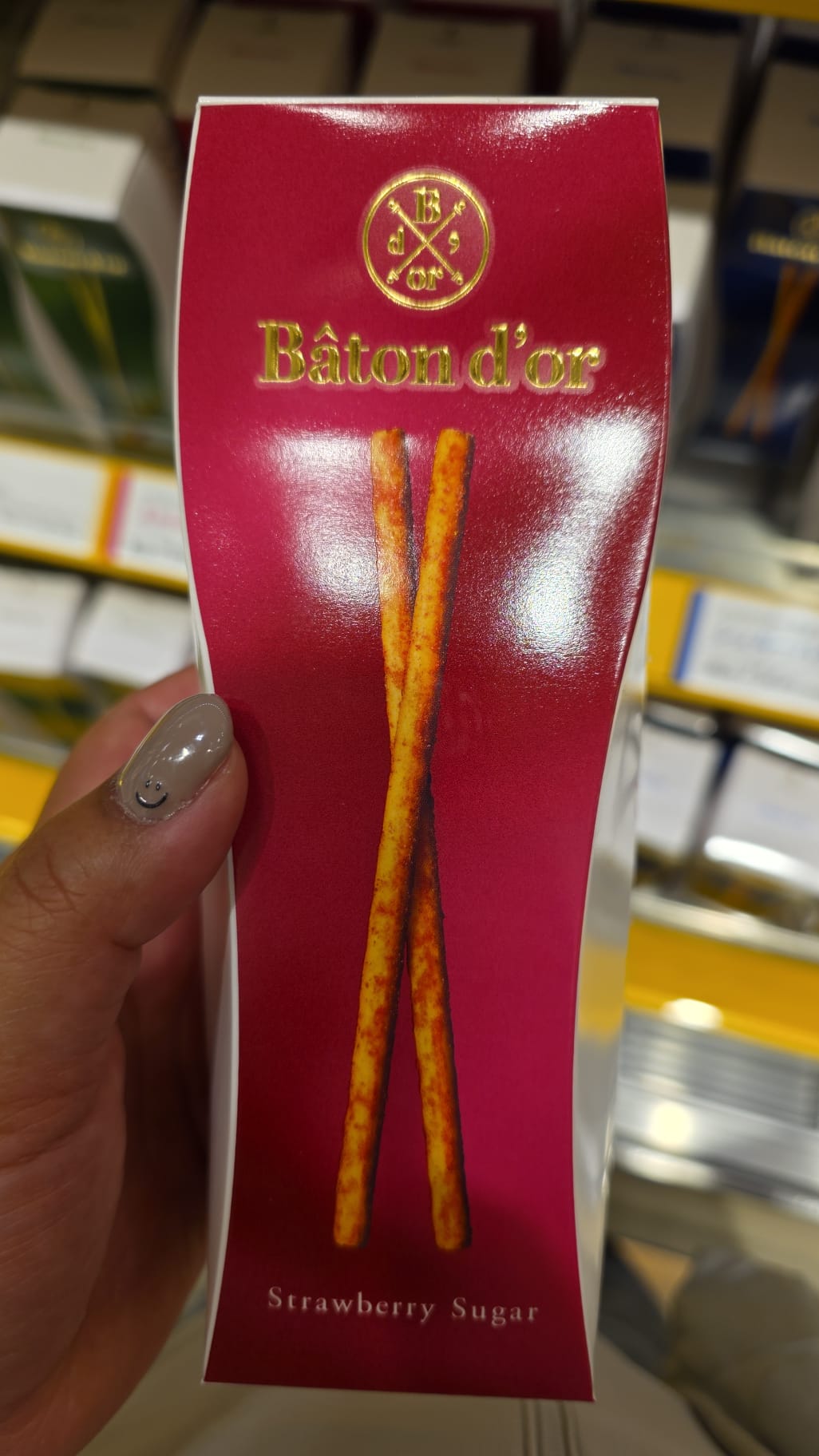 baton d'or strawberry sugar