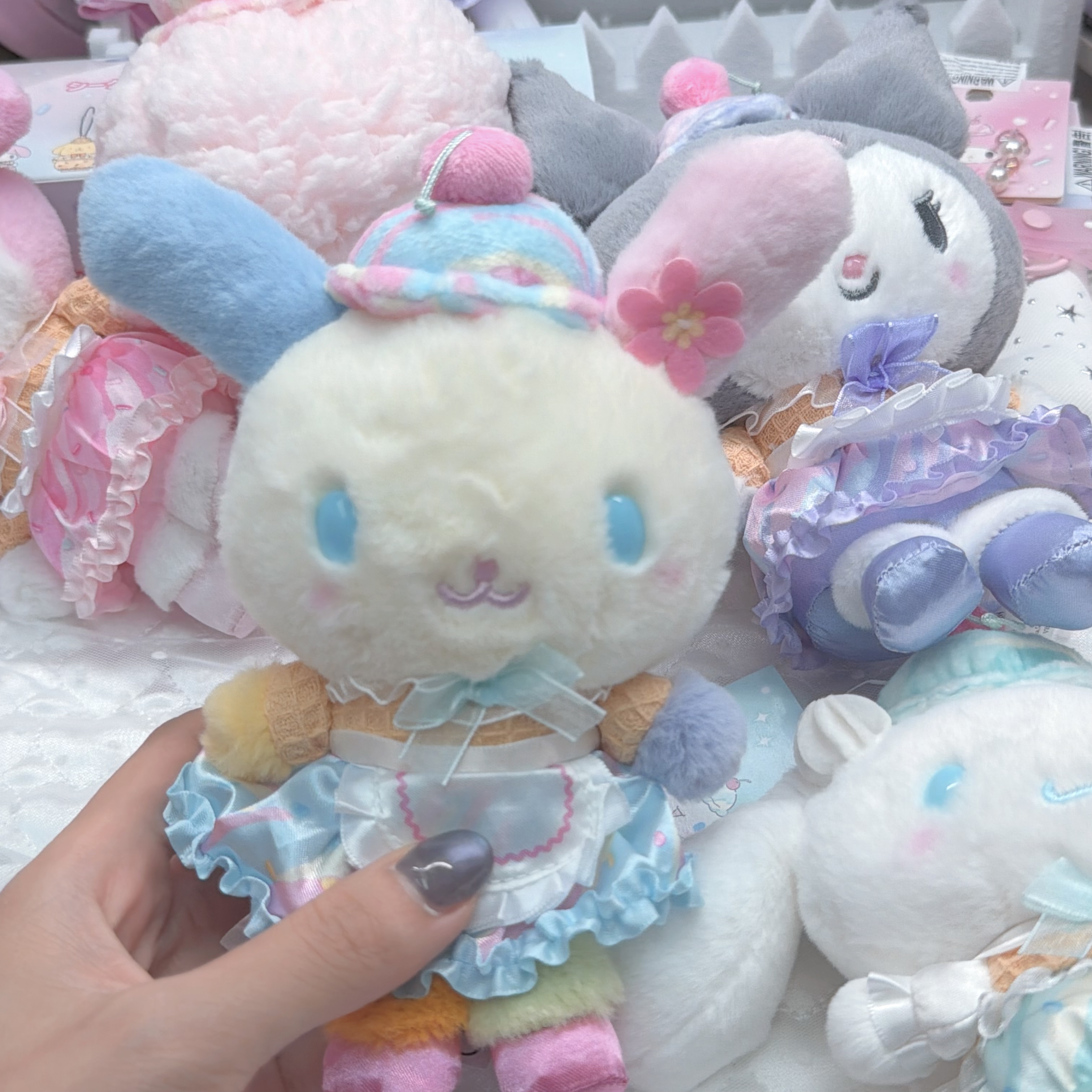 Sanrio 雪糕系列 吊飾 心心扣
