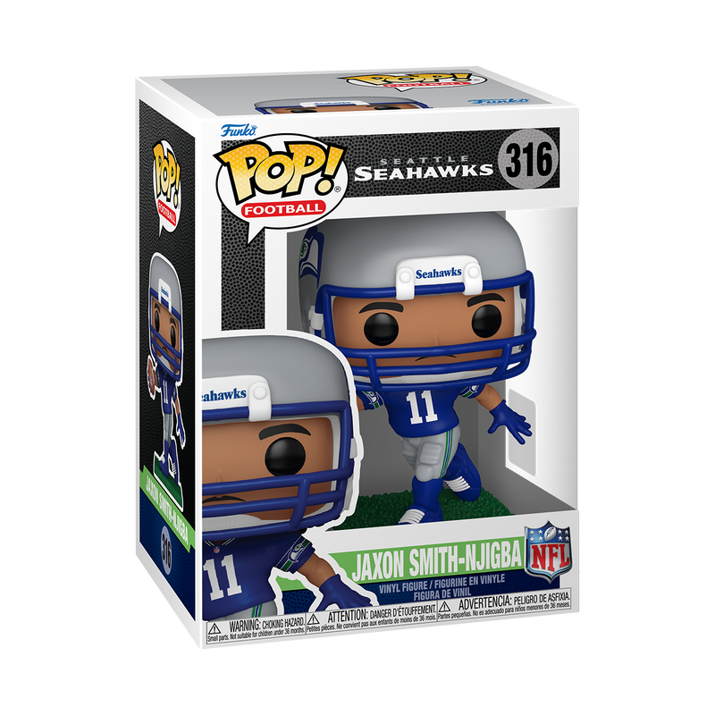 📦訂購 美國代購 Funko POP! NFL Jaxon Smith-Njigba Figure 西雅圖海鷹 模型