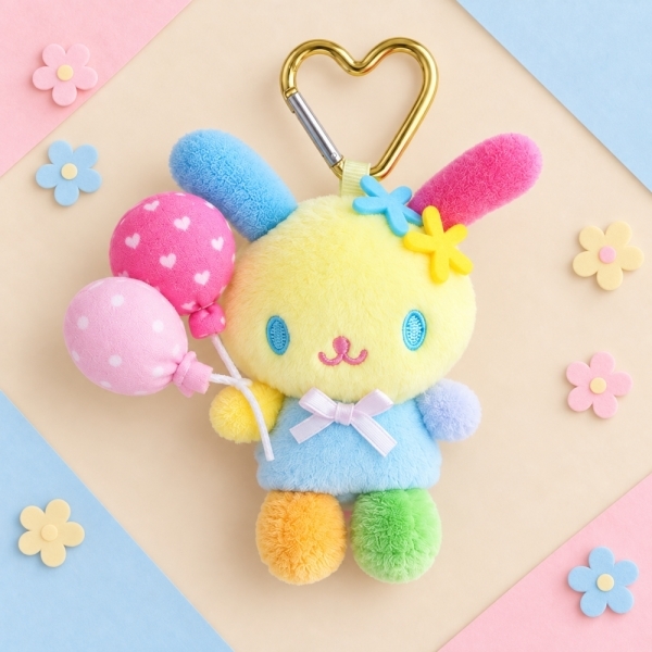 預訂 | 韓國版 Sanrio Usahana 花小兔 夢幻雲朵系列掛件