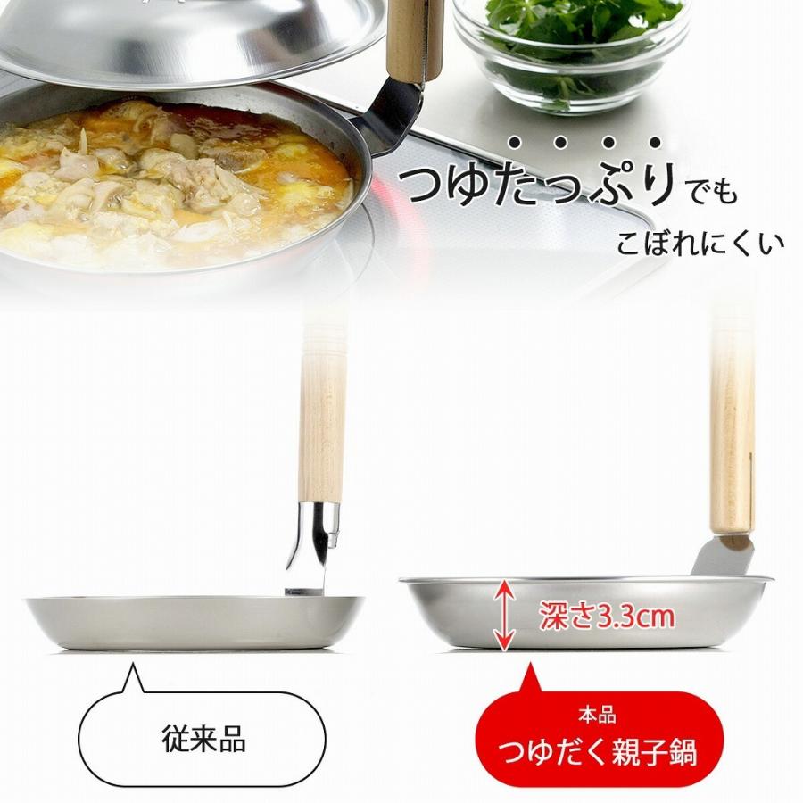 🔥🔥【日本製《下村》燕三条不鏽鋼加深帶蓋親子丼鍋】