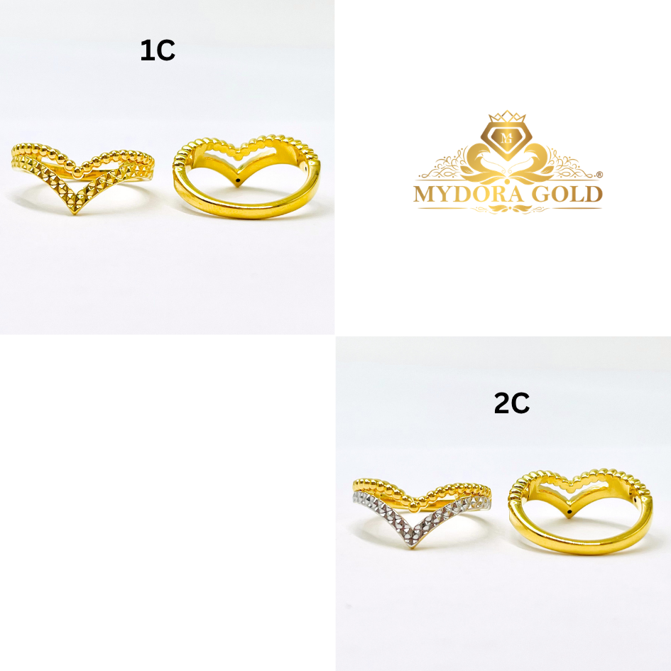 MYDORA Cincin Graceful V (5G) l EMAS 916/22K