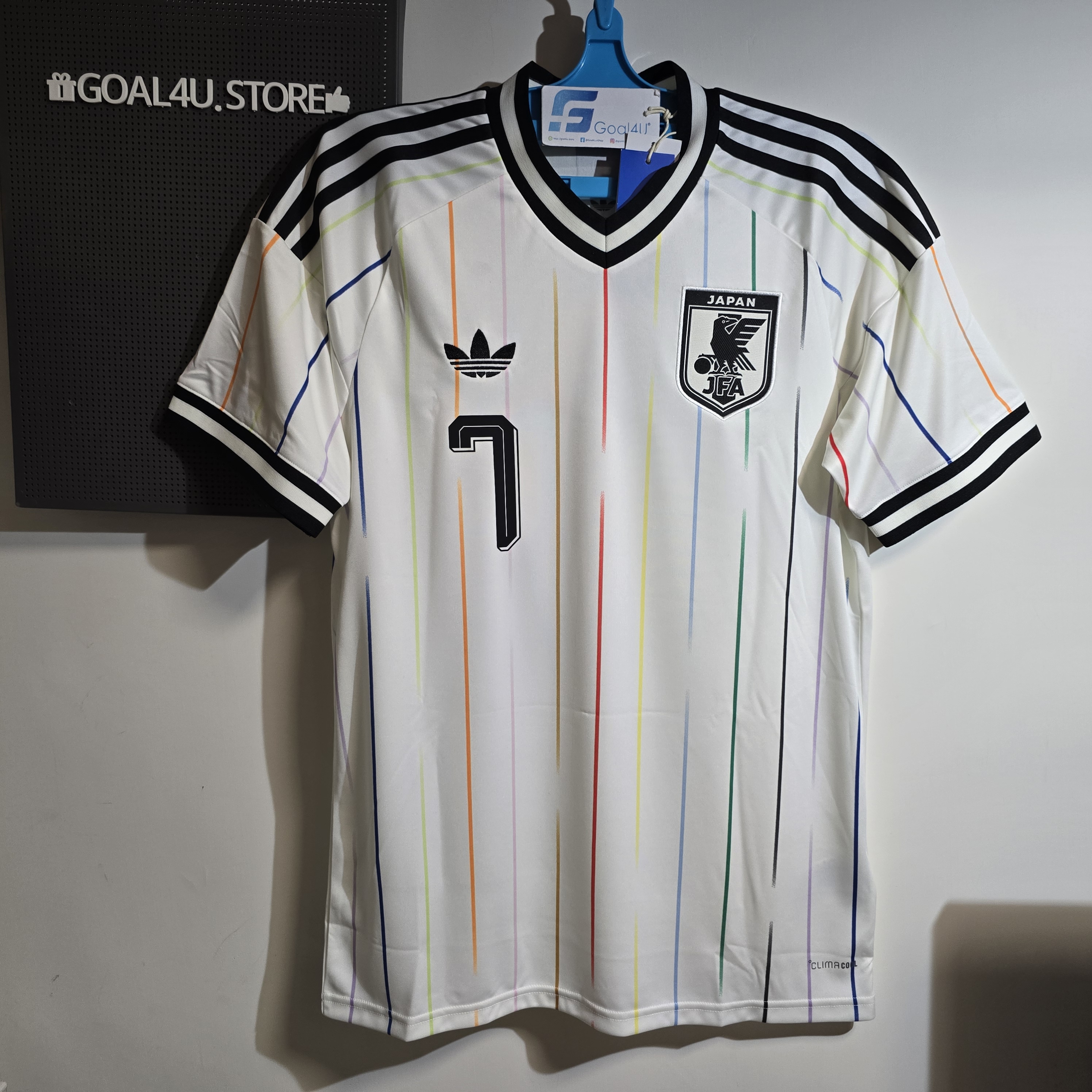Adidas Japan 日本國家隊 2026-27 作客球迷版球衣 (可加印字及臂章) JN1872