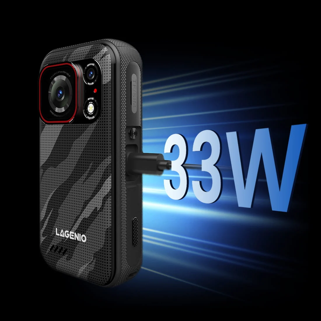 3700mAh 電池與 33W 快充