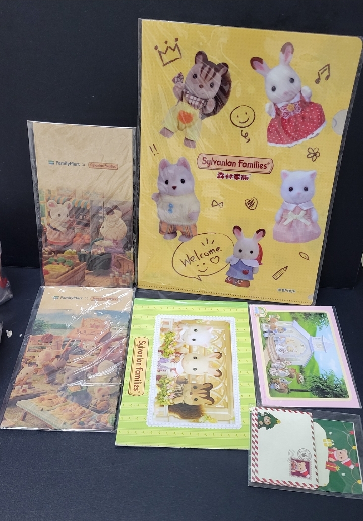 森林家族紙袋/填色冊/file/信封套裝0427