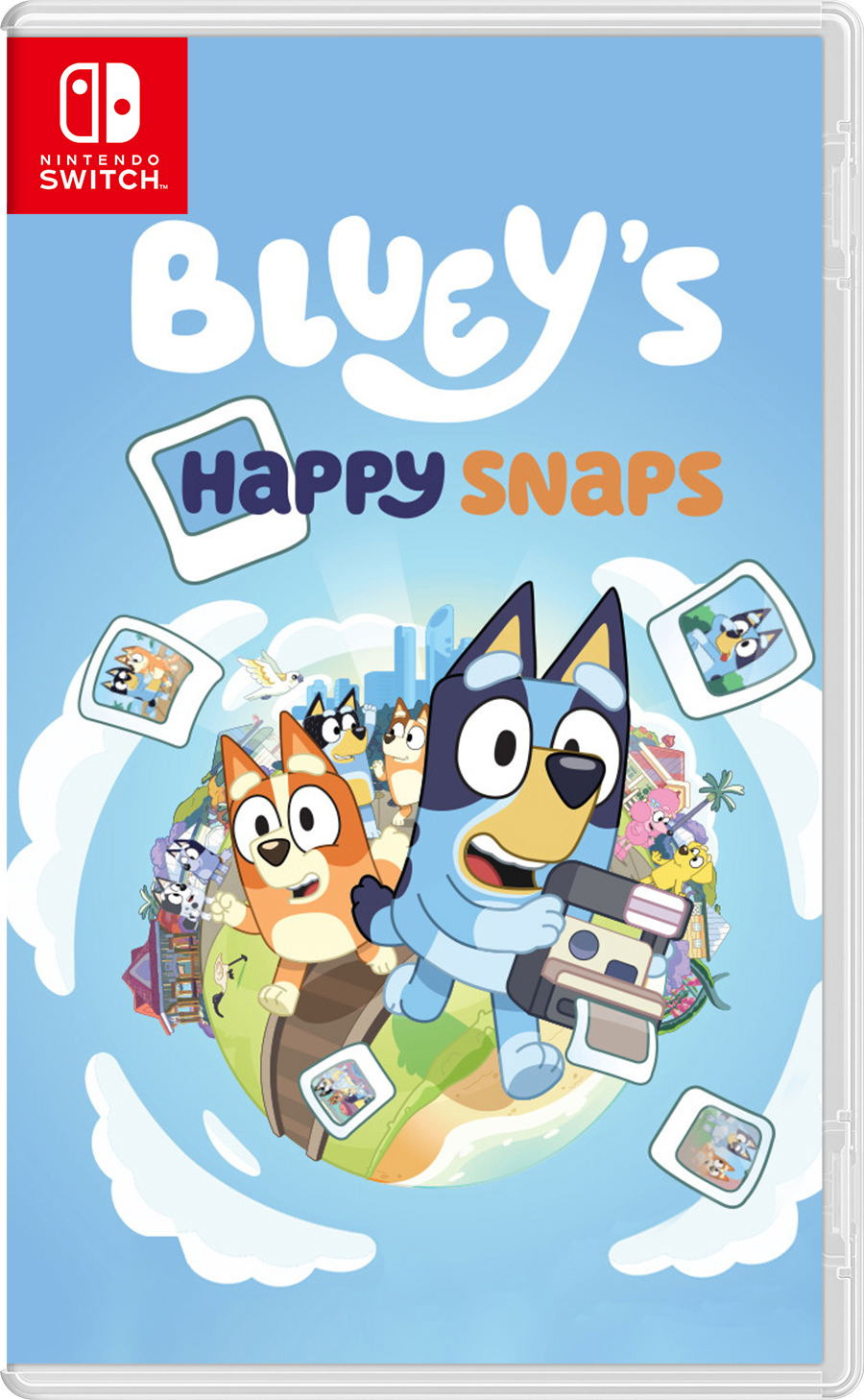 【預售 26/11】**日本版** NS 布魯伊：歡樂快照 Bluey's Happy Snaps 日文  (日文封面) PO1193