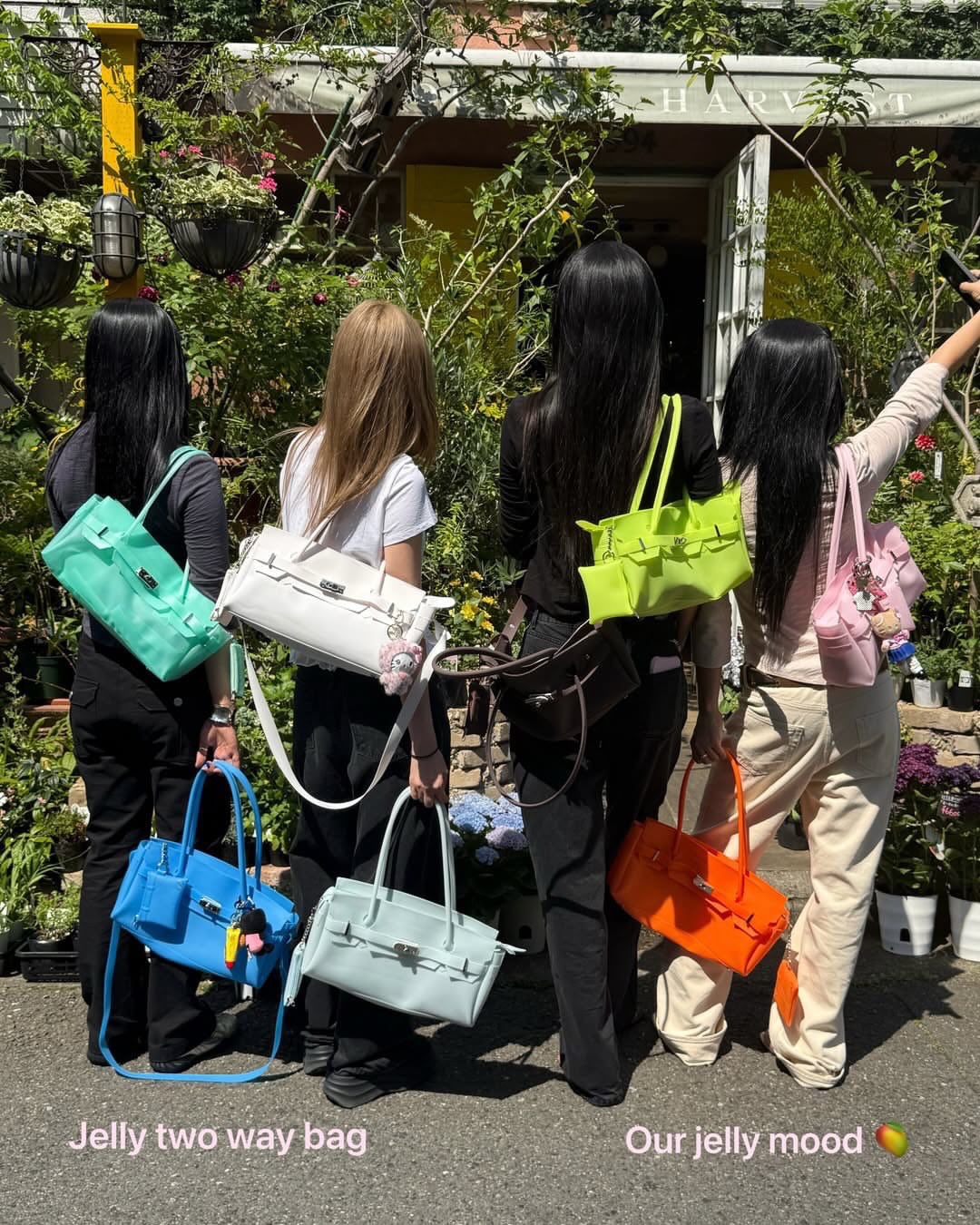 🇰🇷韓國直送DEINET | JELLY TWO-WAY BAG IN BLUE