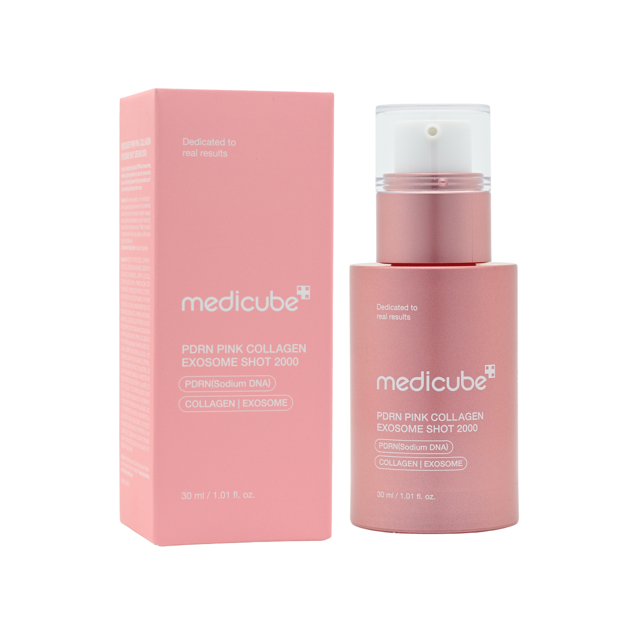 韓國 🇰🇷 Medicube PDRN 粉色膠原外泌體安瓶 2000 30ml（🌸 2026 夏日细胞逆齡「無針塗抹式外泌體水光針」）