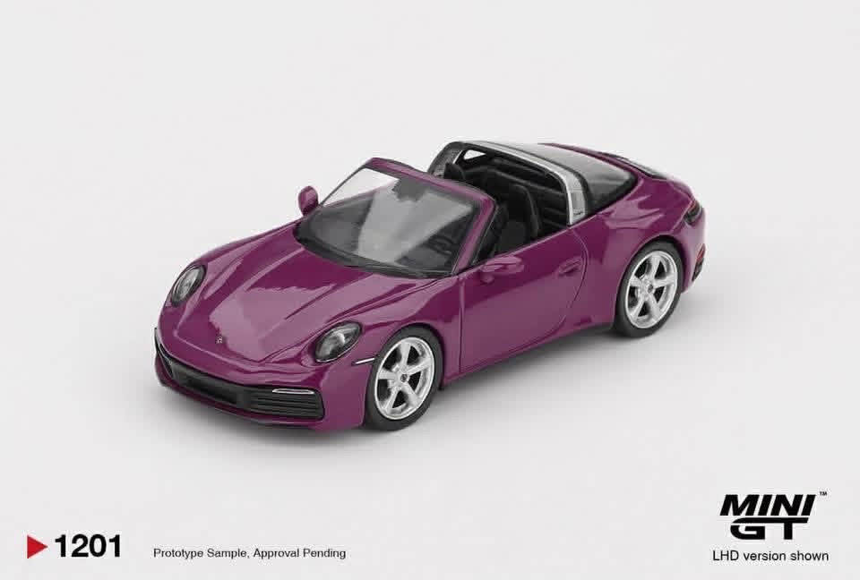 (預訂 Pre Order) Mini GT  ( MGTS0021) Porsche 911 (992.1) Rubystone Red Set