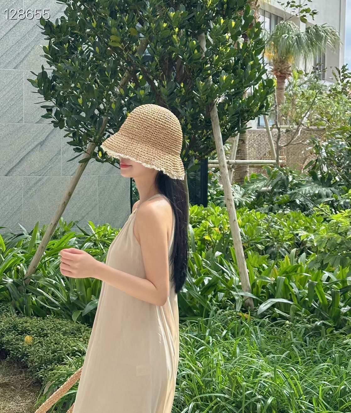 LY18 花邊草帽