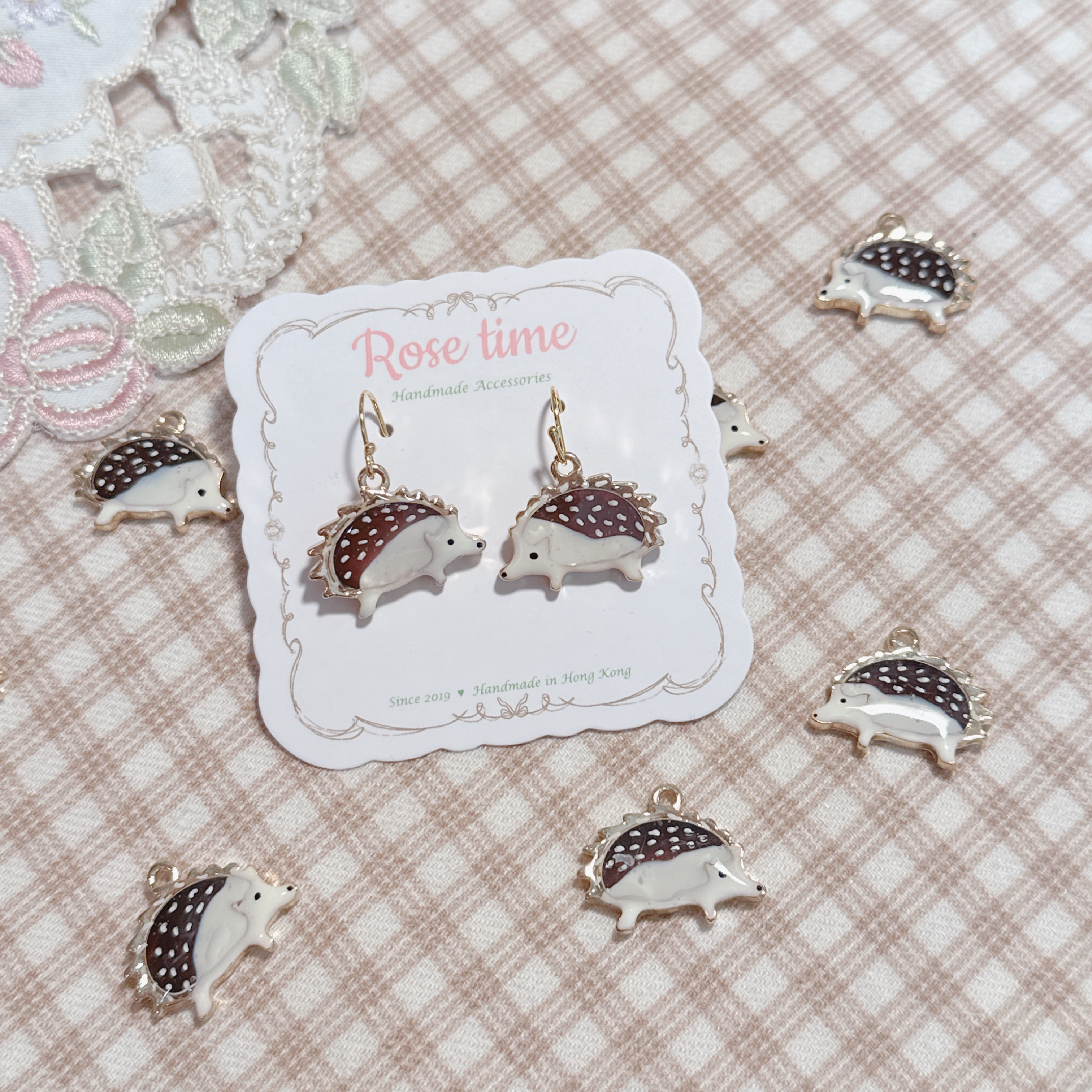 手繪 粒粒刺蝟仔 🦔