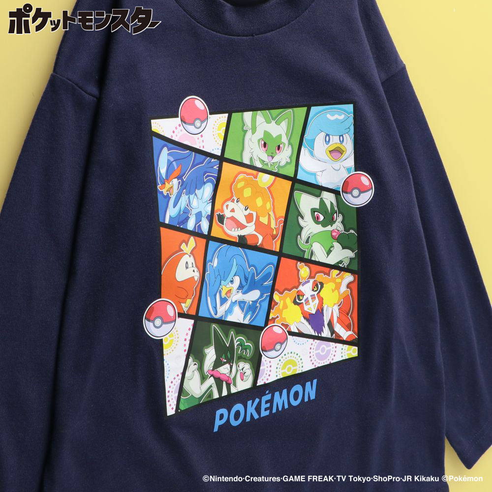 🆕【⭐訂購⭐】 🇯🇵日本直送 🌀#Pokemon 前後印花長袖Tee［6款選］🌀 [ELIA-0051][261008]