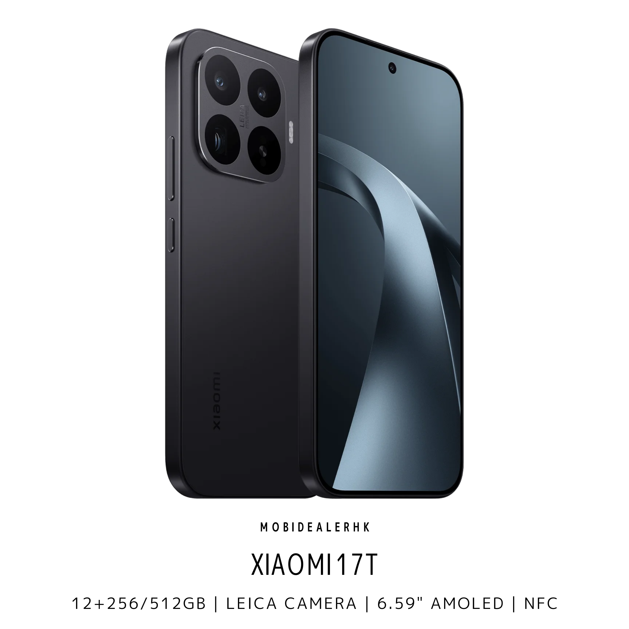 Xiaomi 17T | 小米 17T | 5G | 智能手機 | 12+256/512Gb | Leica Camera | 6.59" AMOLED | NFC