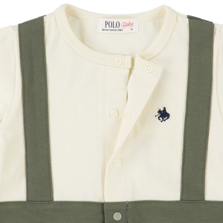 🇯🇵限量預訂 日本直送🇯🇵Polo Baby兩色小馬刺繡吊帶短袖連身服