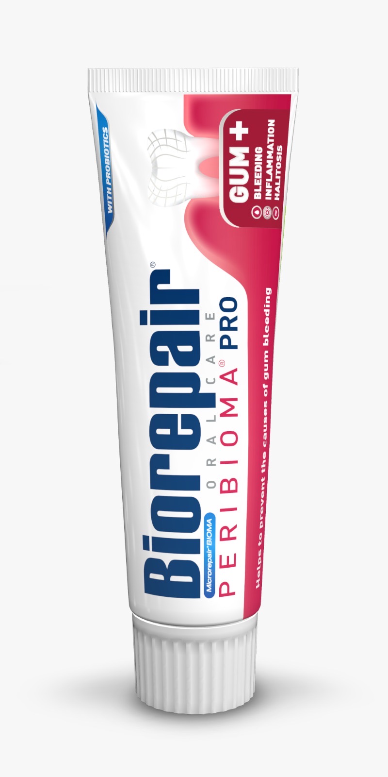 Biorepair® PERIBIOMA® PRO 益生菌護齦牙膏3支裝送牙膏旅行裝一支(隨機)