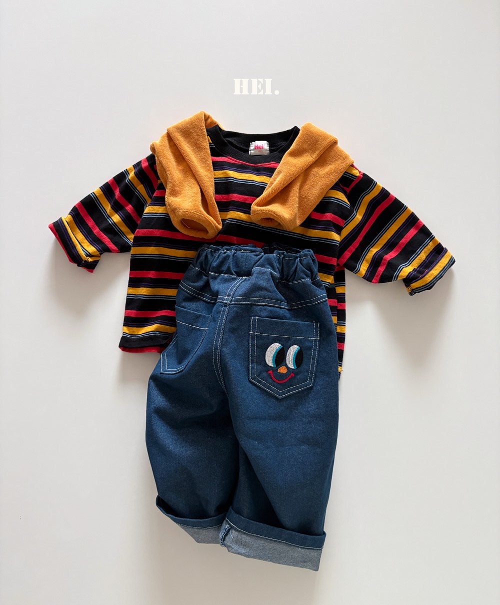 Hei | Multi-Stripe T-Shirt