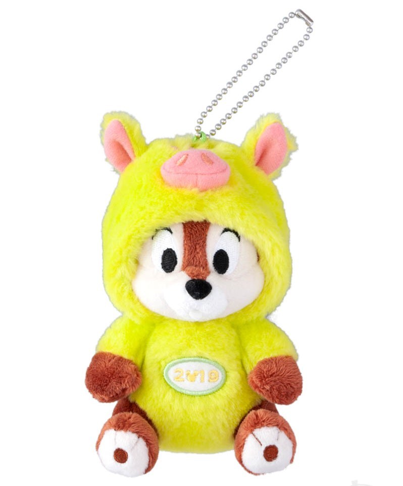 [現貨] [東京迪士尼樂園] 干支2019鋼牙毛公仔吊飾