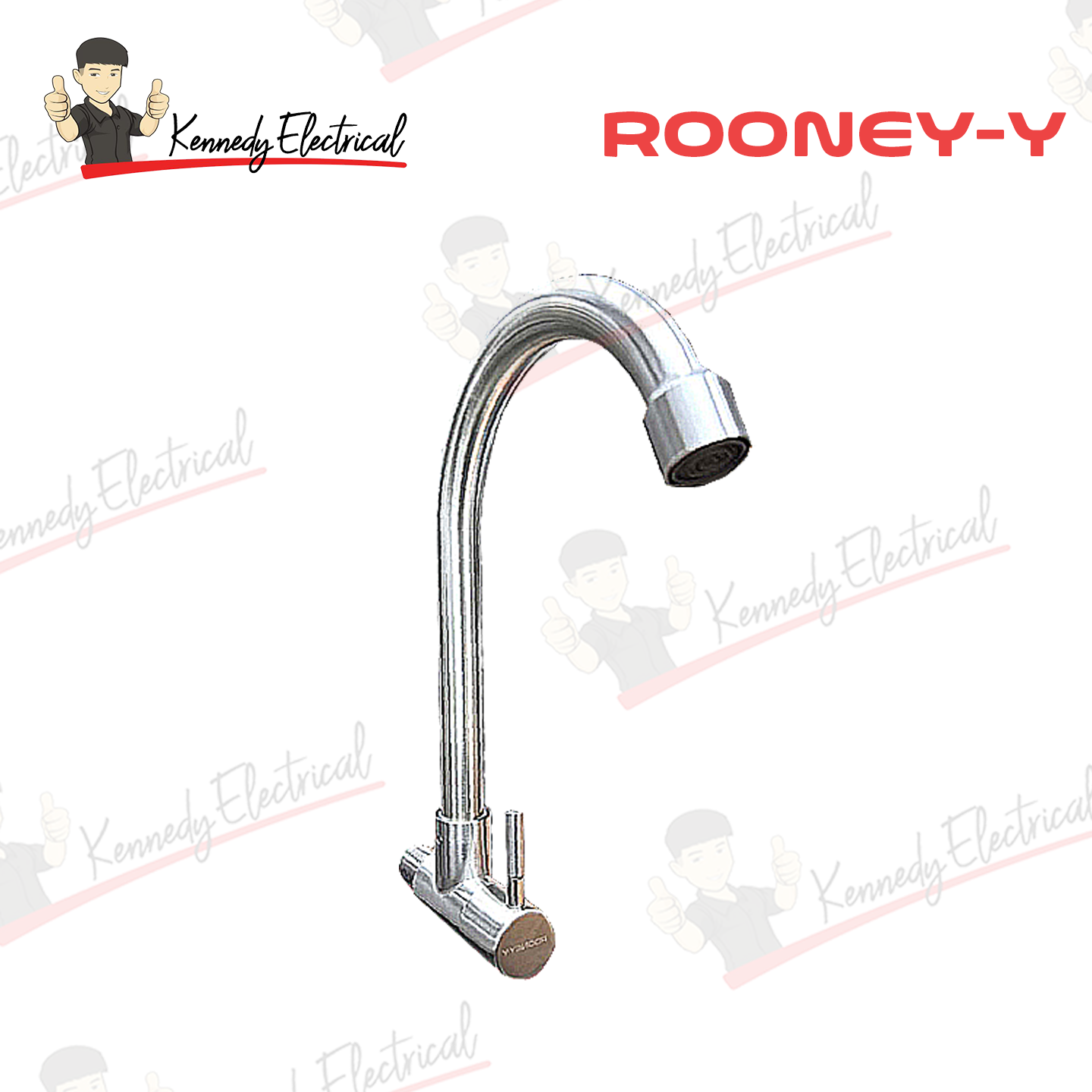 Rooney-Y Stainless Steel Swan Tap (988-02#) W988-02