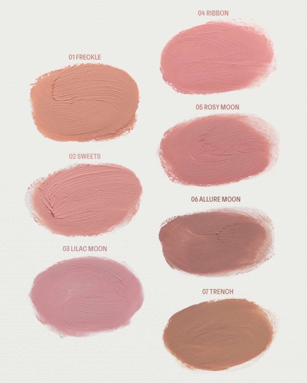 🇰🇷 韓國人氣小眾彩妝品牌HINCE Hince 最新推出Half-Moon Cheek 7色（預購商品）