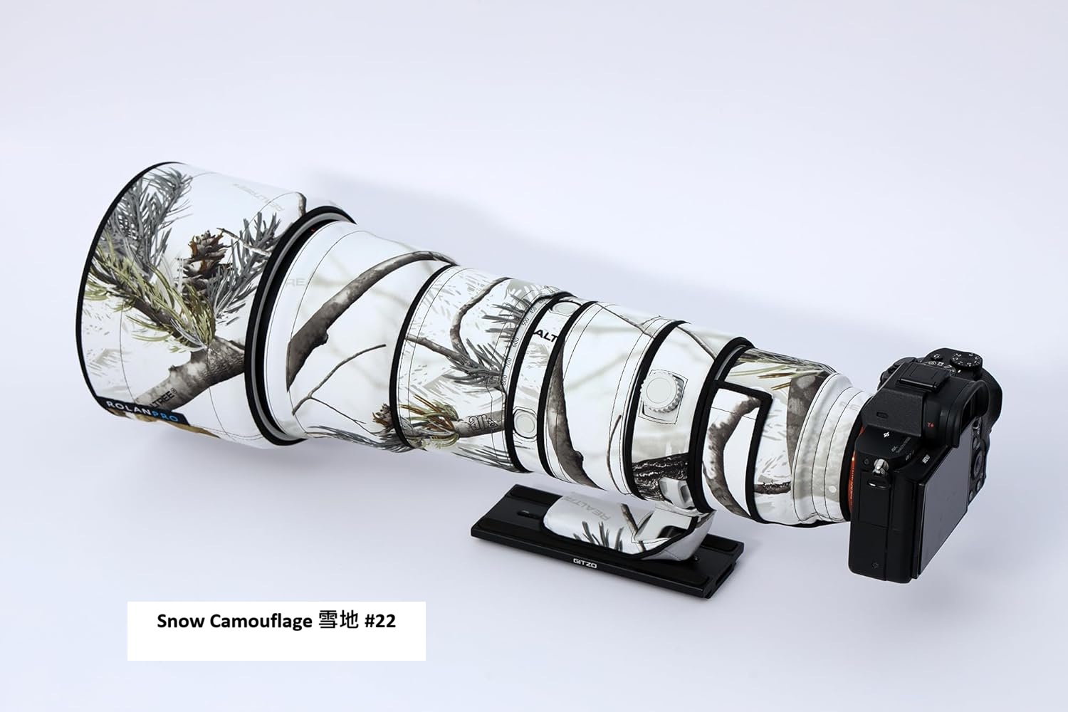 ROLANPRO Lens Camouflage Coat For SONY FE 400-800mm F6.3-8 G OSS (SEL400800G) 防水炮衣