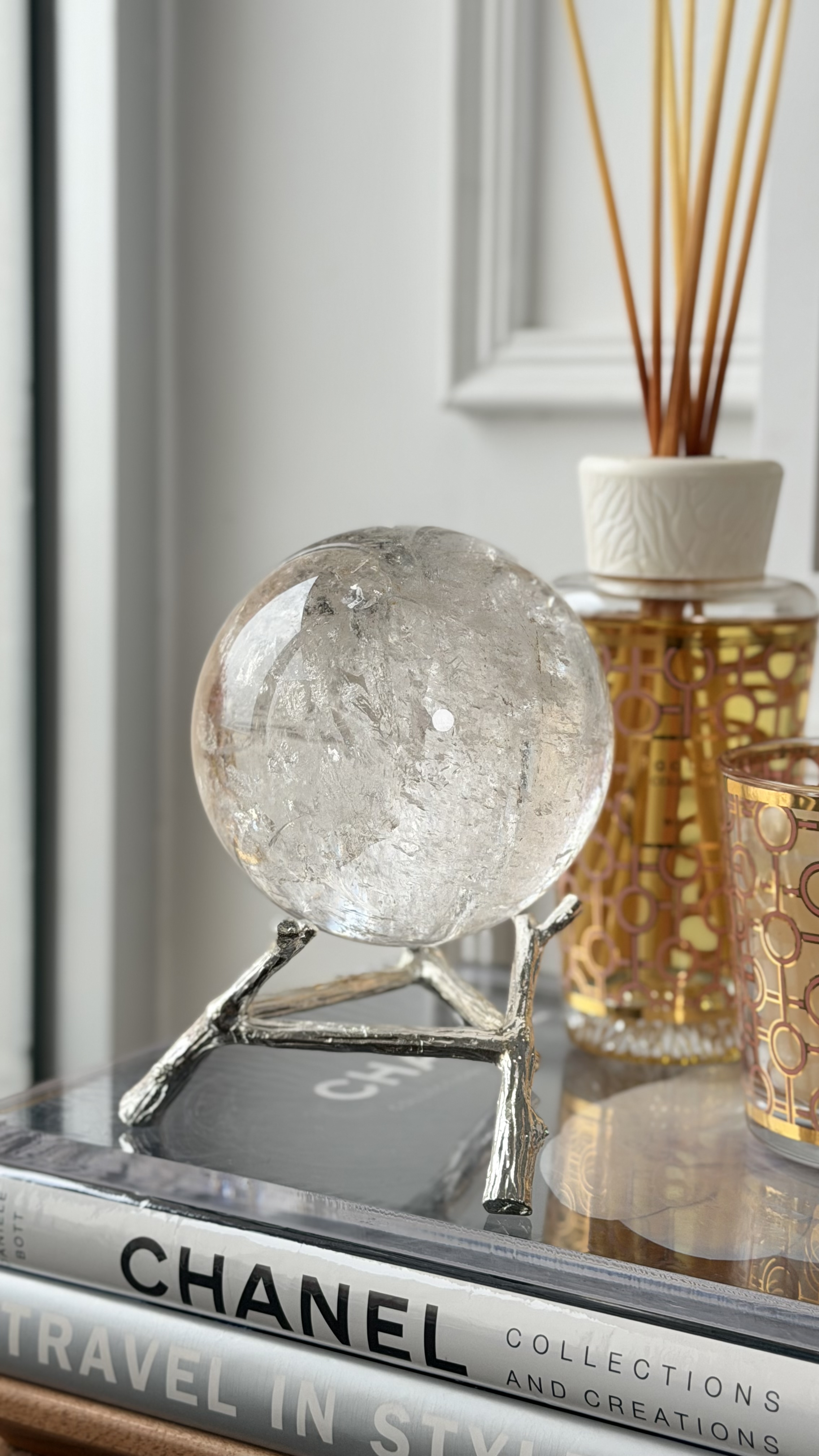   ༒1.2kg+白水晶球༒ CQOO68H8FJGJF86-RA10*JT39