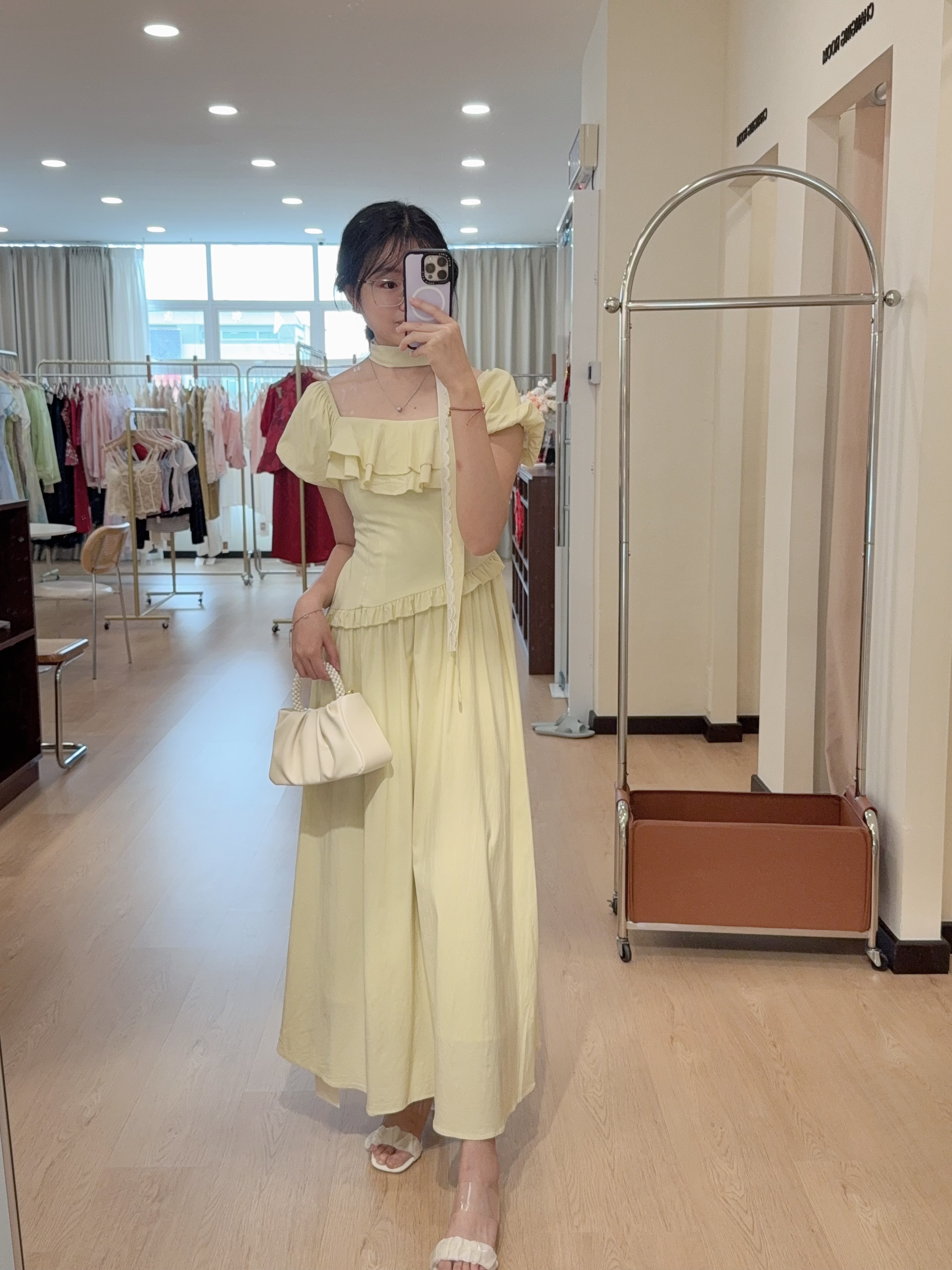 2808法式连身长裙