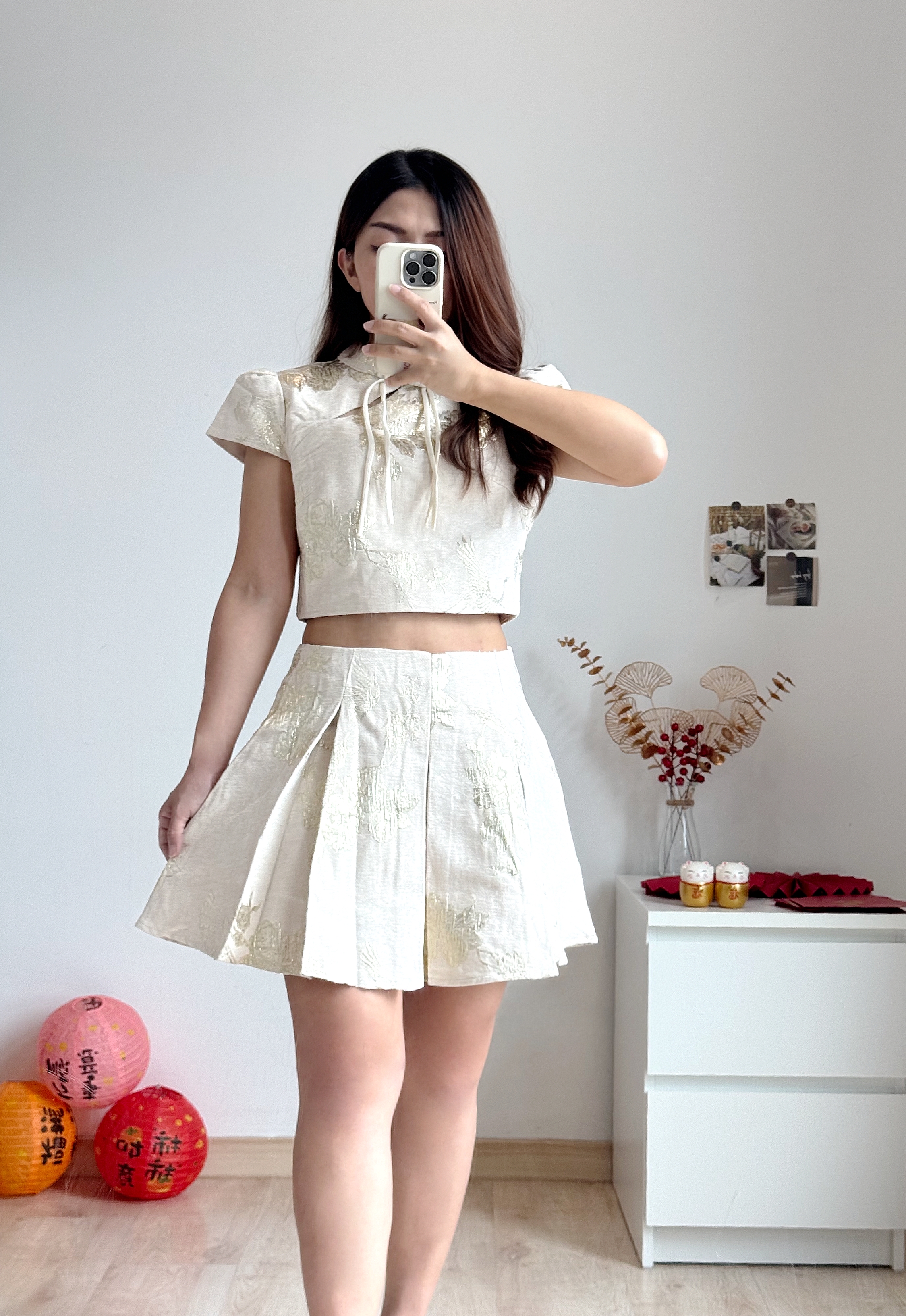 JinXiu Embroidery Spring Set 「锦绣初春」新中式重工刺绣套装(3 colours)Premium Quality