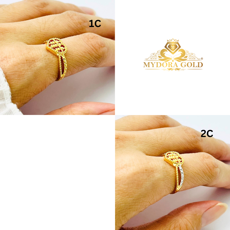 MYDORA Cincin Love Abacus (5G) l EMAS 916/22K