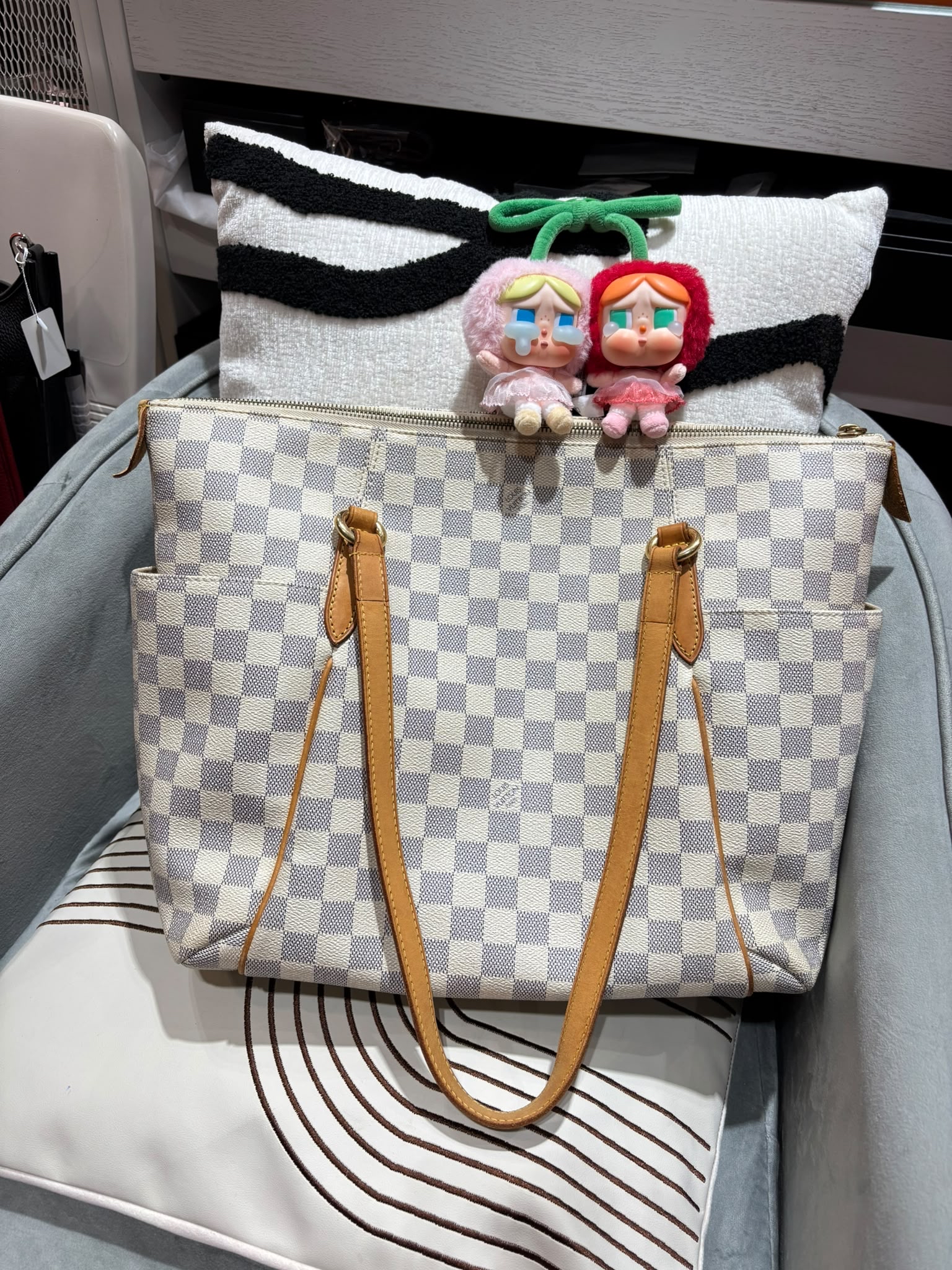 Lv totally mm tote bag 100%Authentic, 85%new✅dust bag 
