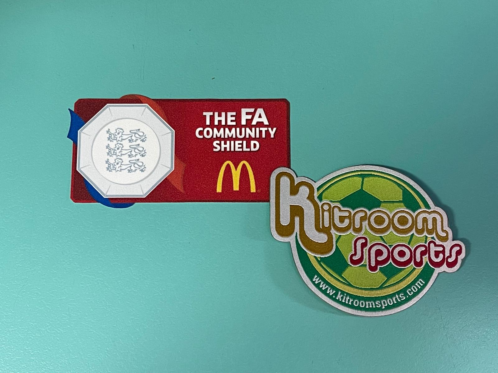 2016 EPL Community Shield Patch ( Leicester City v Manchester United)