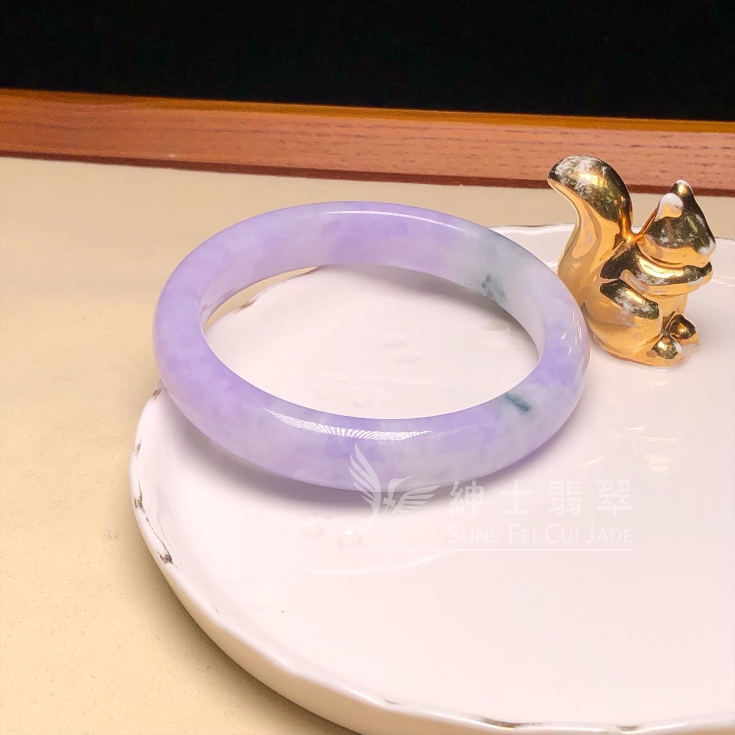 木那藍紫飄花福鐲57.1mm