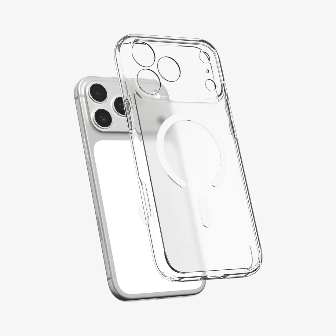 Spigen MagFit 全透明防摔MagSafe磁吸手機殼For iPhone18Pro/17Pro 系列