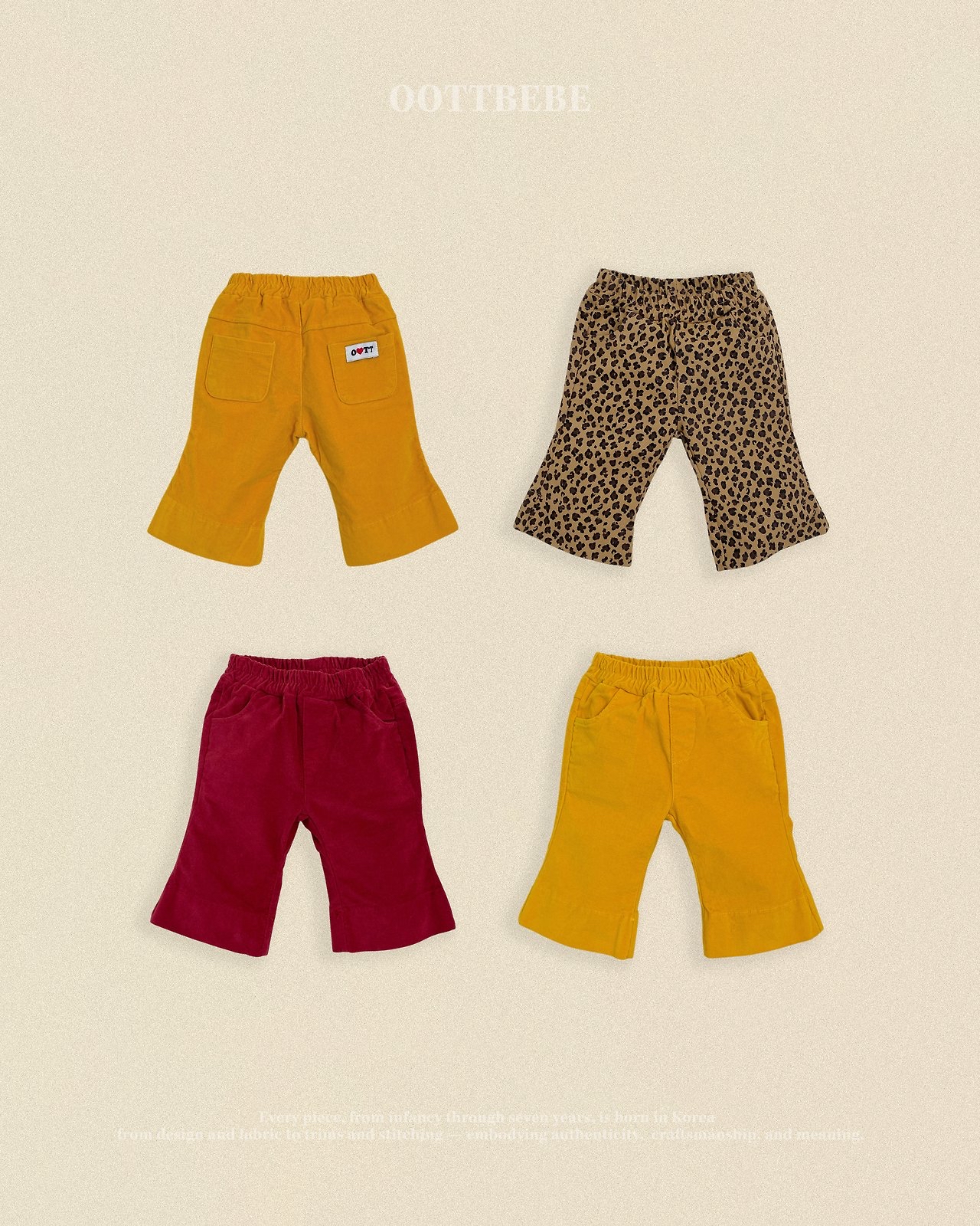 OOTT | Stylish bootcut pants