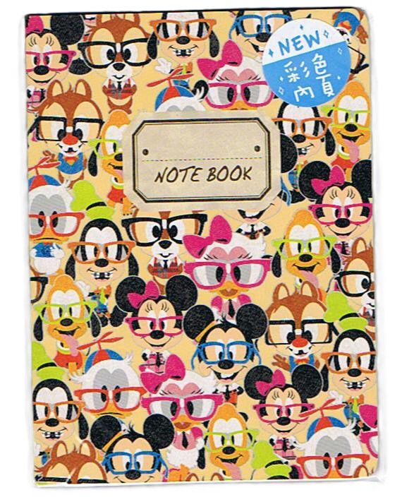 B6彩頁定頁筆記 Mickey Mouse  (DPNA-3612A)
