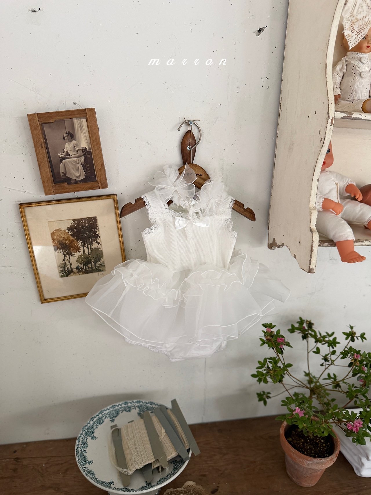 🇰🇷Marron 包屁裙