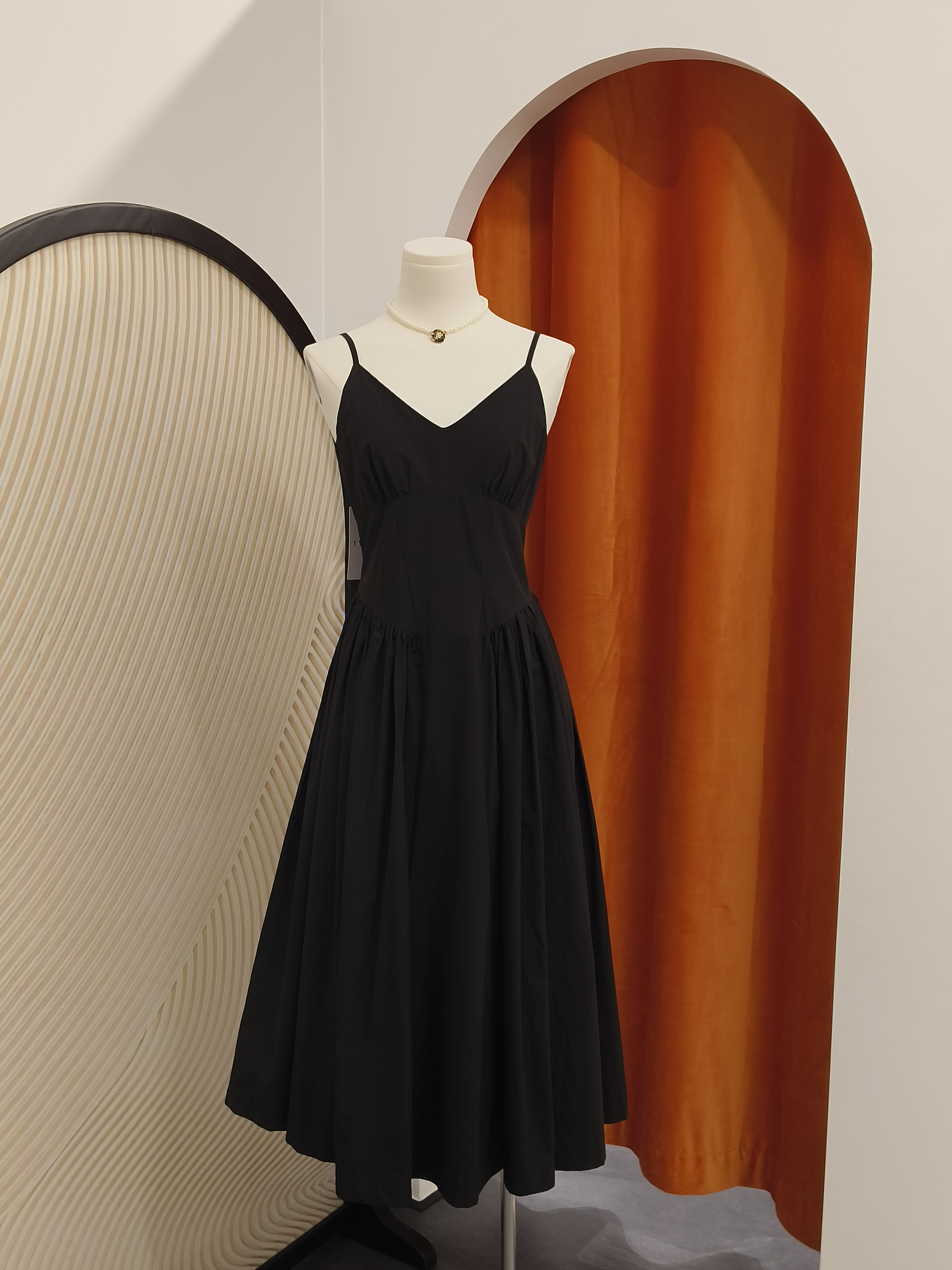 纯棉吊带连身裙 Cotton Cami Dress