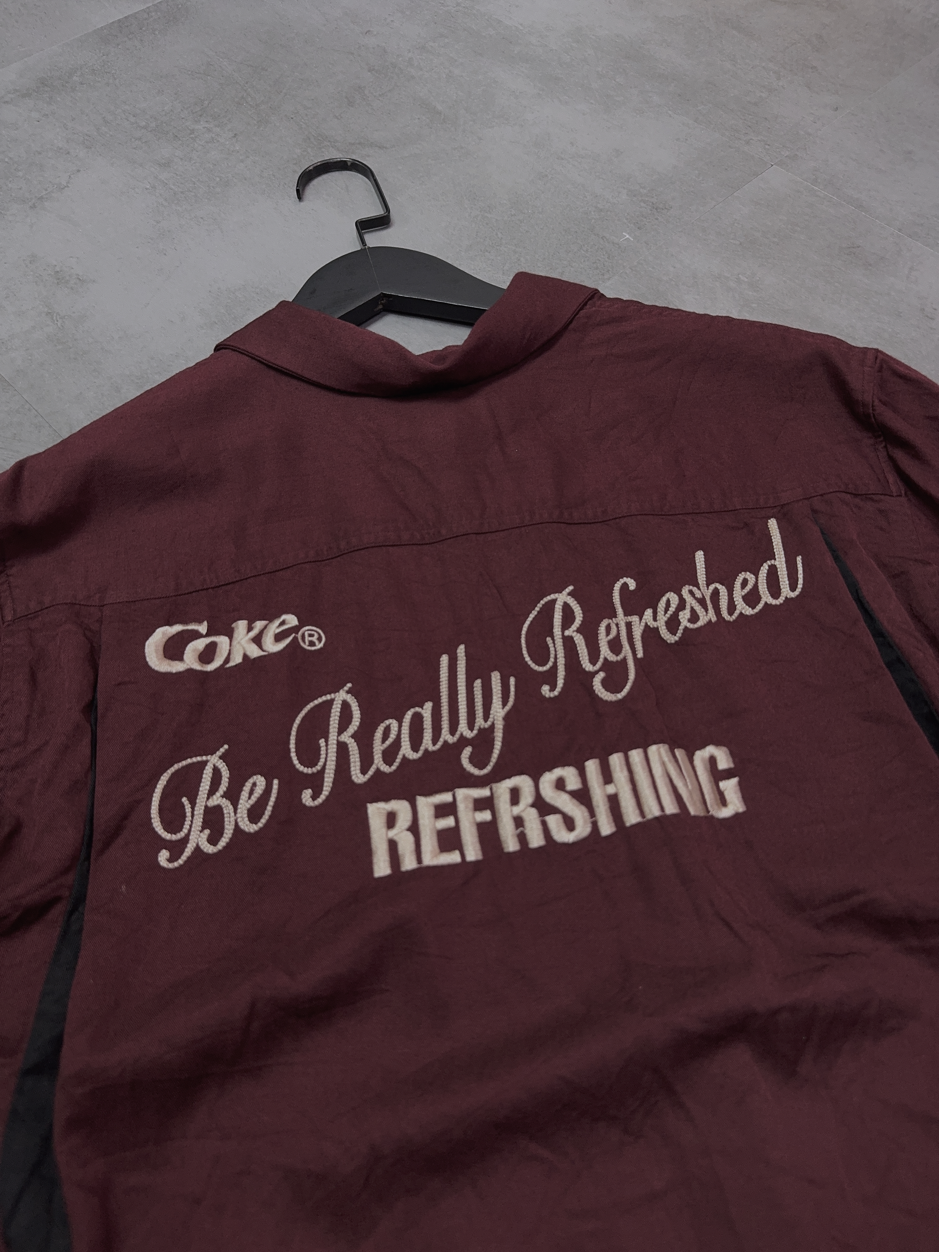 Red Cocacola Shirt -M 