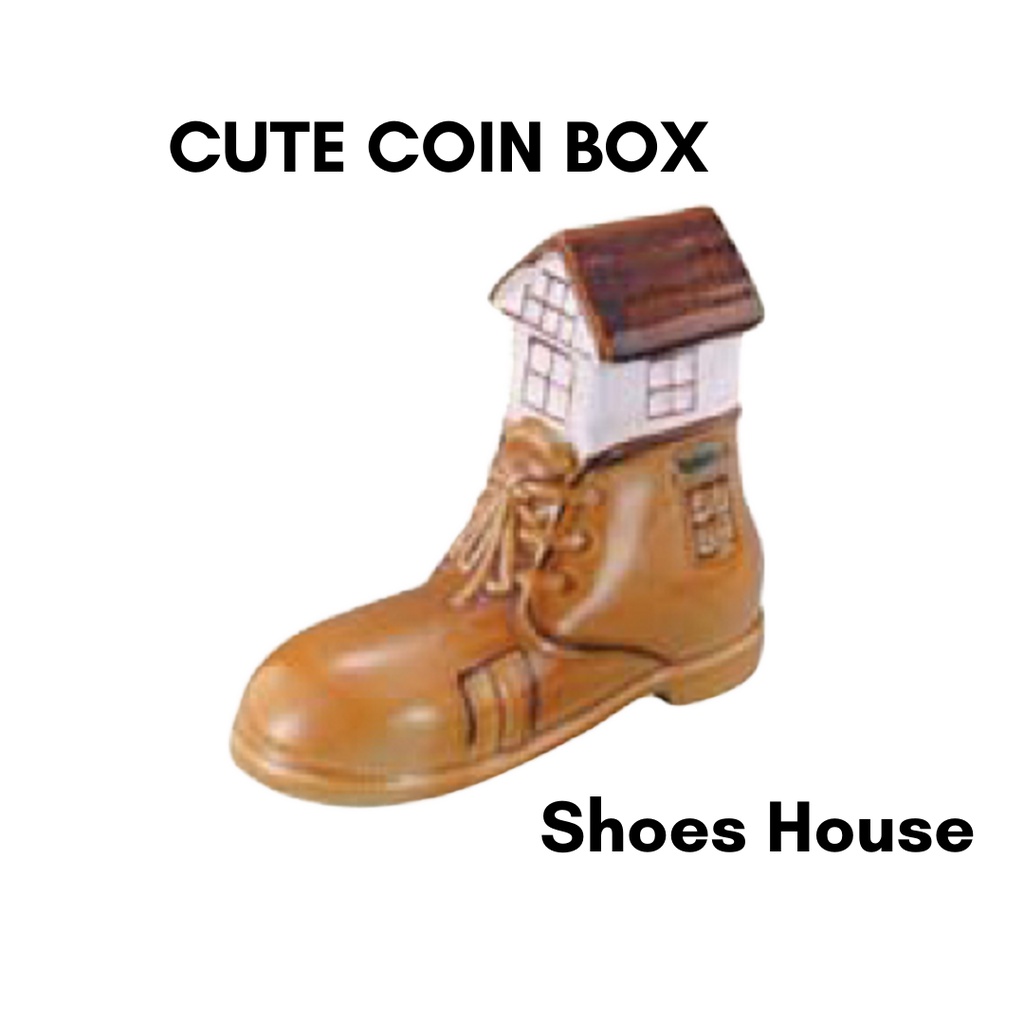 Claytan Coin Box - Cute House