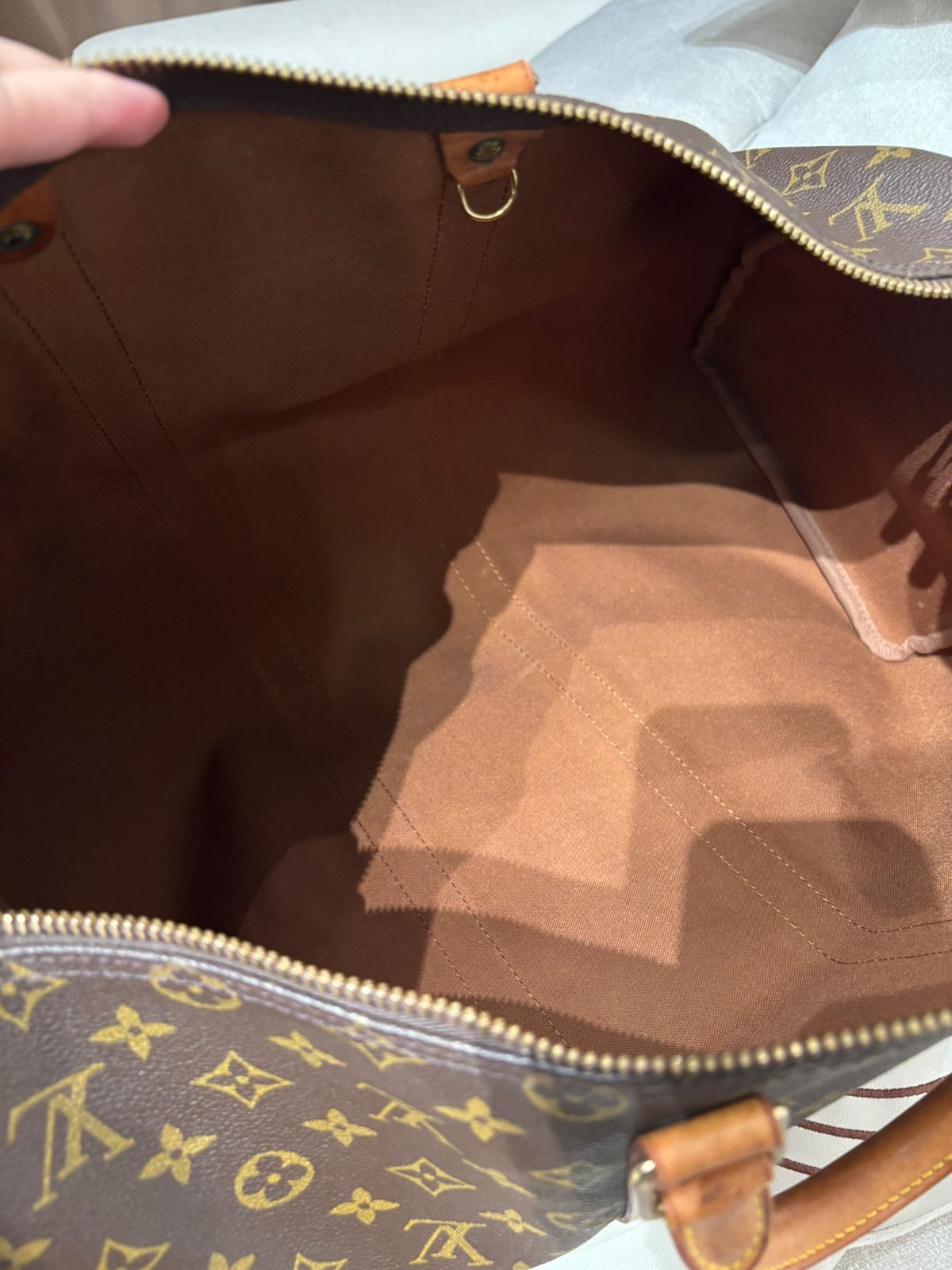 LV Keepall 45 Monogram 100%Authentic,85%new  