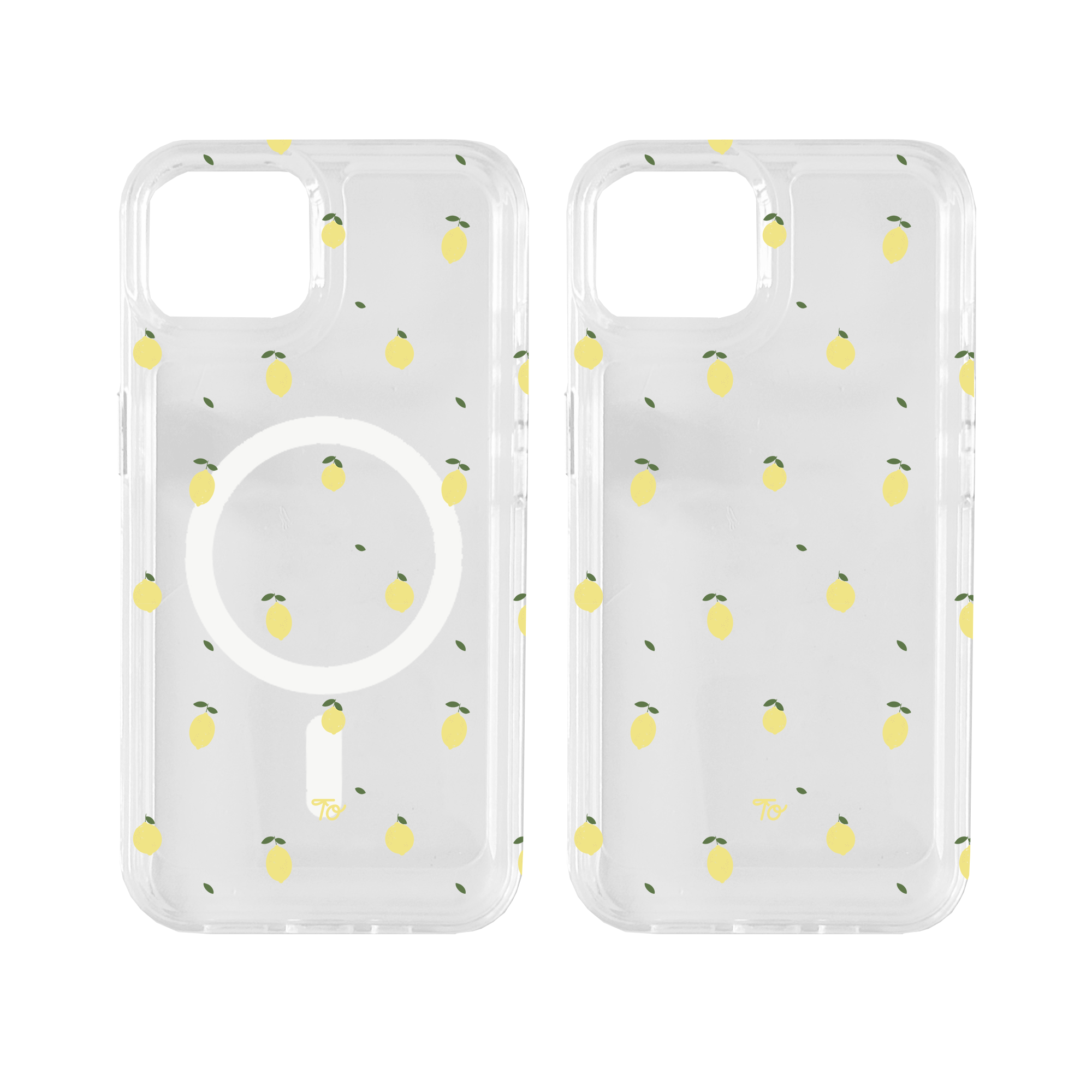 【The Summer Lemonade】透明MagSafe iPhone Case