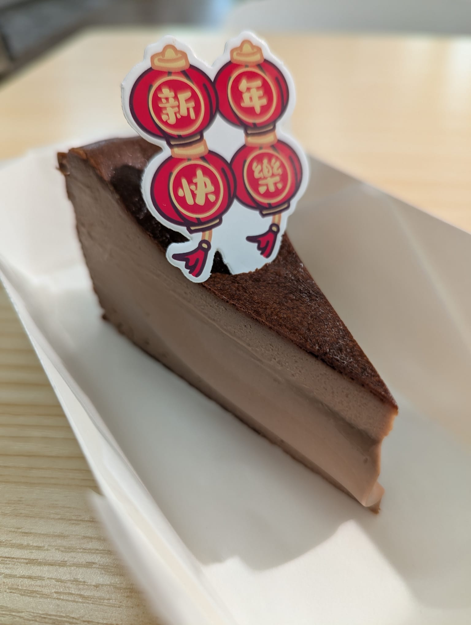 chocolate cheesecake