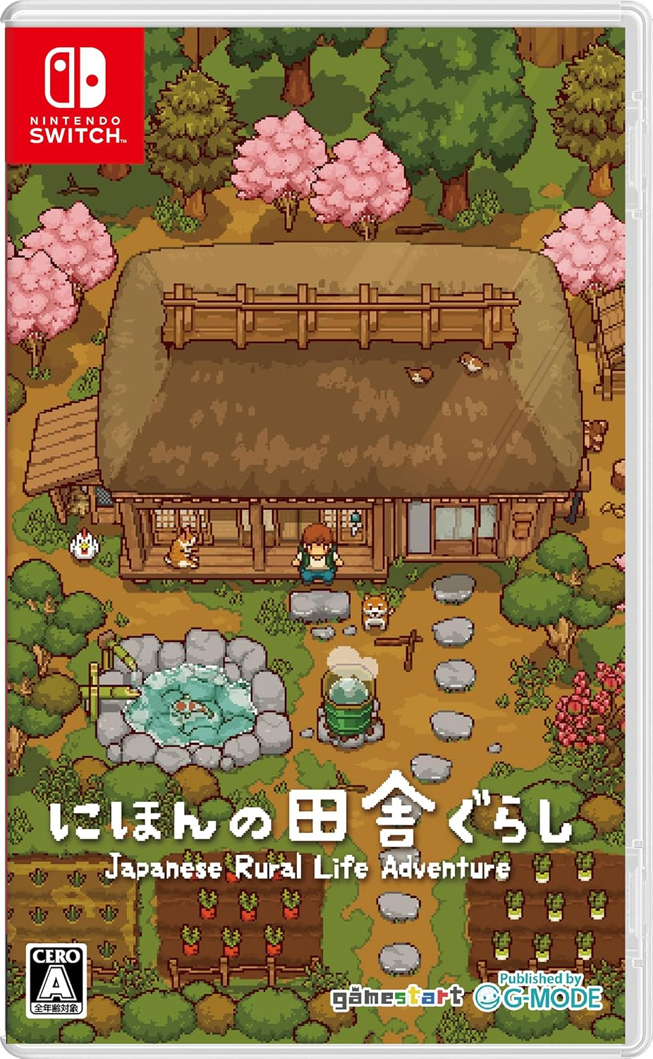 【預售 12/11】NS 日本鄉下生活 Japanese Rural Life Adventure 中/英/日文  (日文封面) PO1064