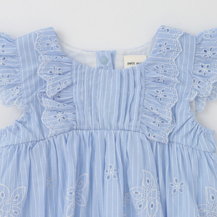 🇯🇵預訂 日本直送🇯🇵Petit Main四色蕾絲荷葉邊短袖包屁裙