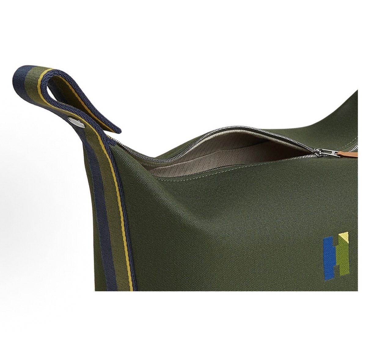 全新HERMES 飯盒包 Bride-A Brac H Pavillon H刺繡25大尺寸