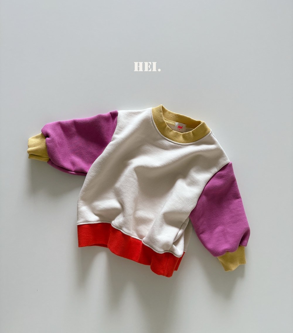Hei | Color-block Sweatshirt