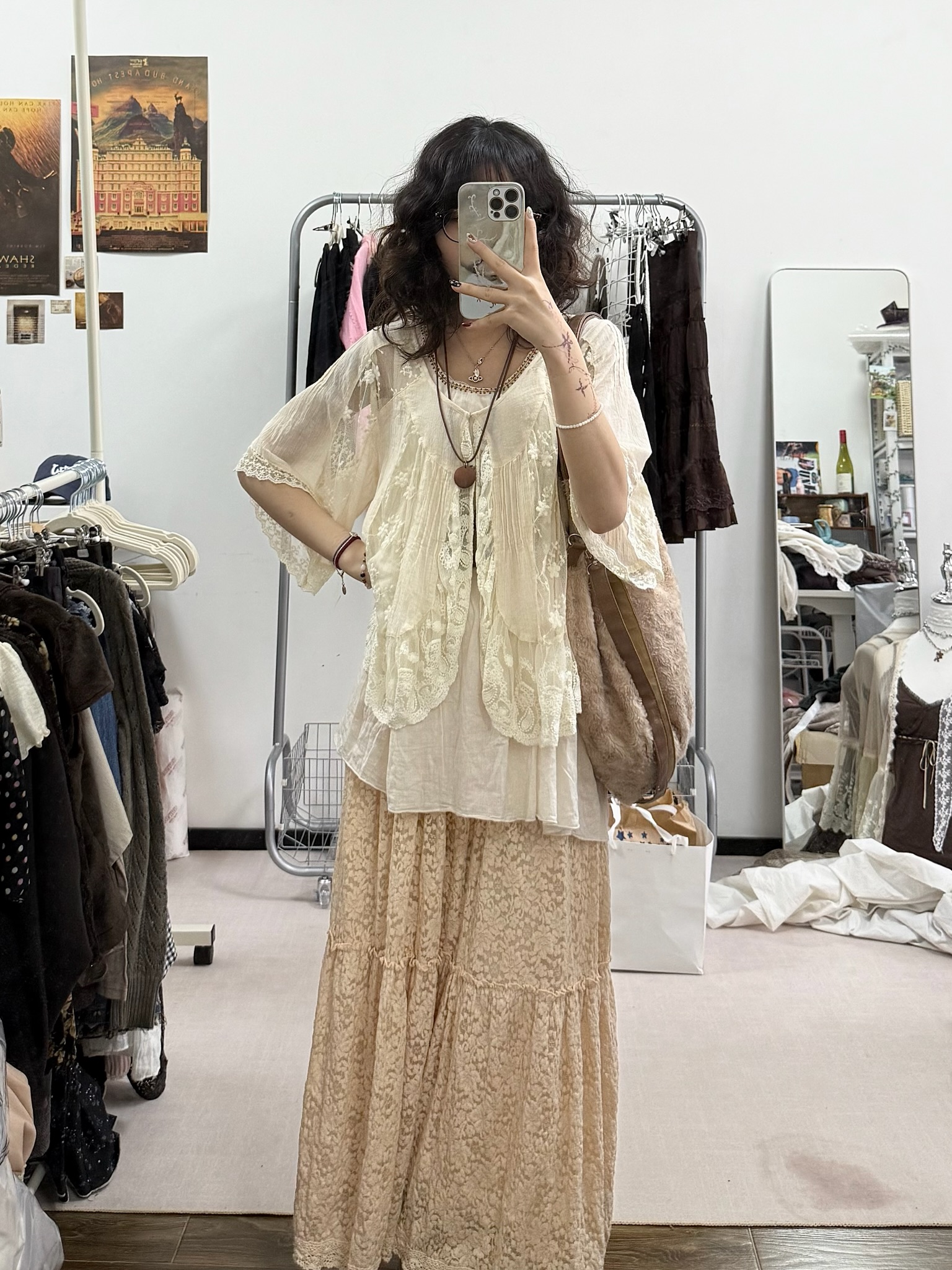 Bohemian Lace Outfit Set